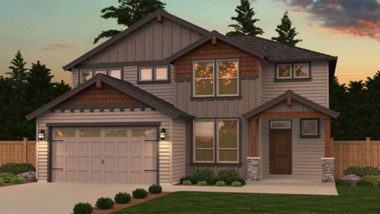 Rendering of the Camillia plan by Kingston Homes
