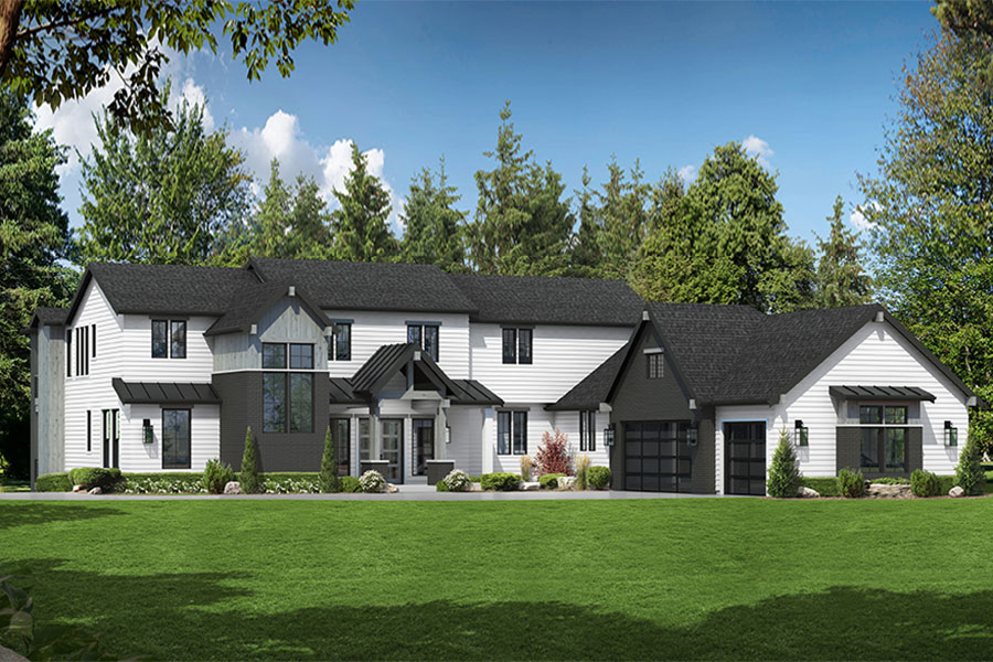 Custom home by Kingston Homes located in the Livingston Ridge community Lot 3