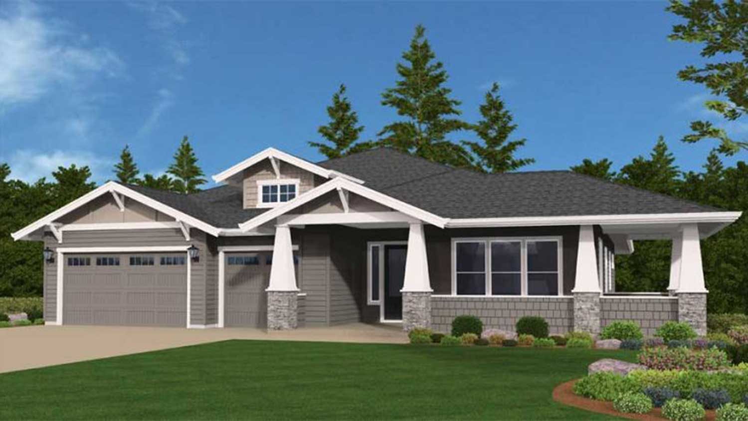 Rendering of the Lauralhurst home by Kingston Homes