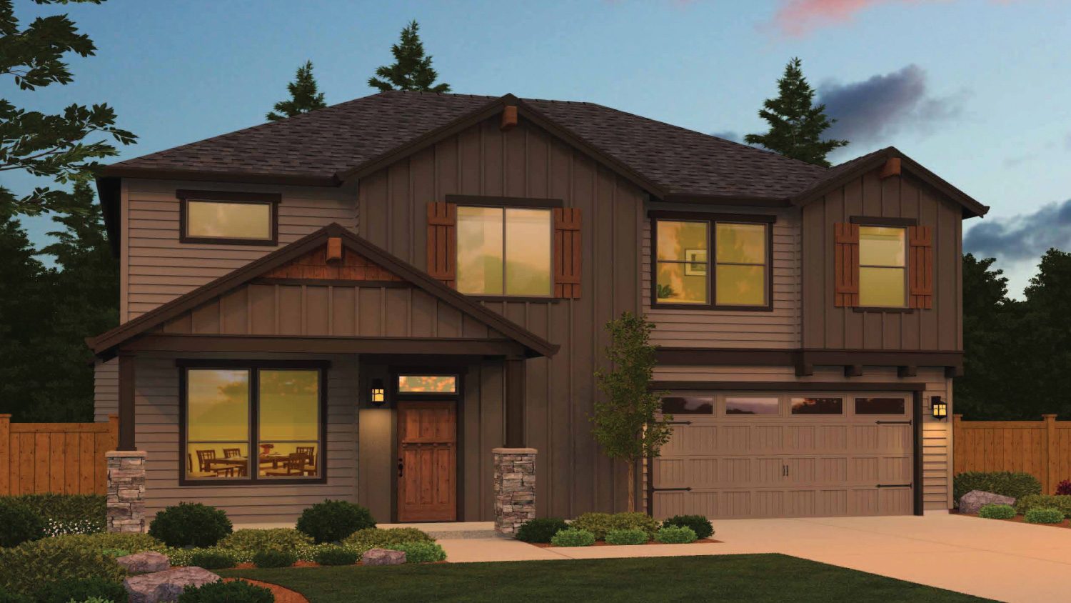 Rendering of the Westport home by Kingston Homes